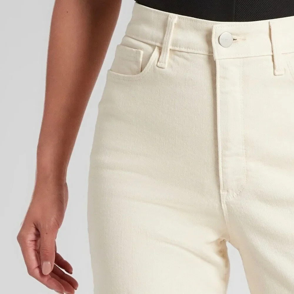 Athleta | Pale Yellow Sculptek Flex Straight Leg Ankle Jean Size 10 - Picture 11 of 11